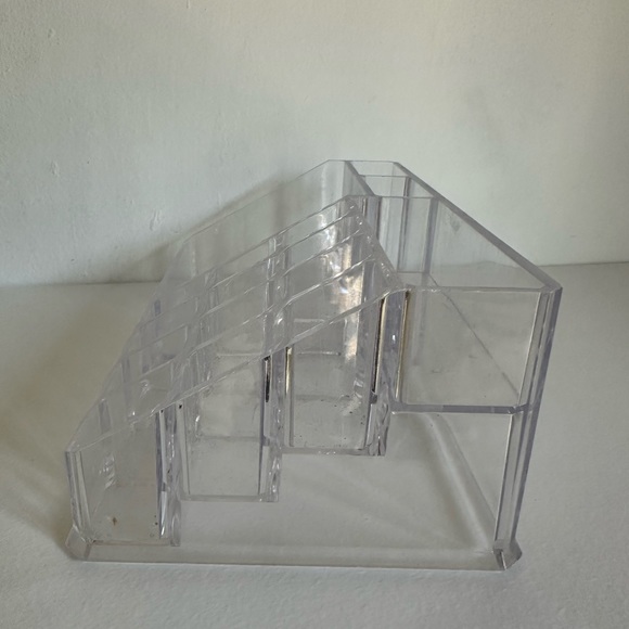 Acrylic makeup organizer, clear organizer - Picture 3 of 5